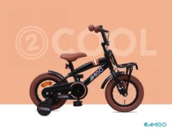Amigo 2Cool Jongensfiets - Kinderfiets 12 Inch - Matzwart -Optimaal Fietsenreeksen Winkel 1200x920 6