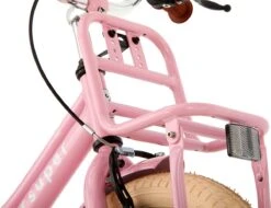 Supersuper Cooper - Kinderfiets - Meisjesfiets - 16 Inch - Roze -Optimaal Fietsenreeksen Winkel 1200x924