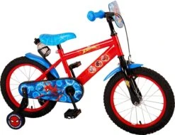 Marvel Spider-Man Kinderfiets - Jongens - 16 Inch - Blauw/Rood -Optimaal Fietsenreeksen Winkel 1200x925 1