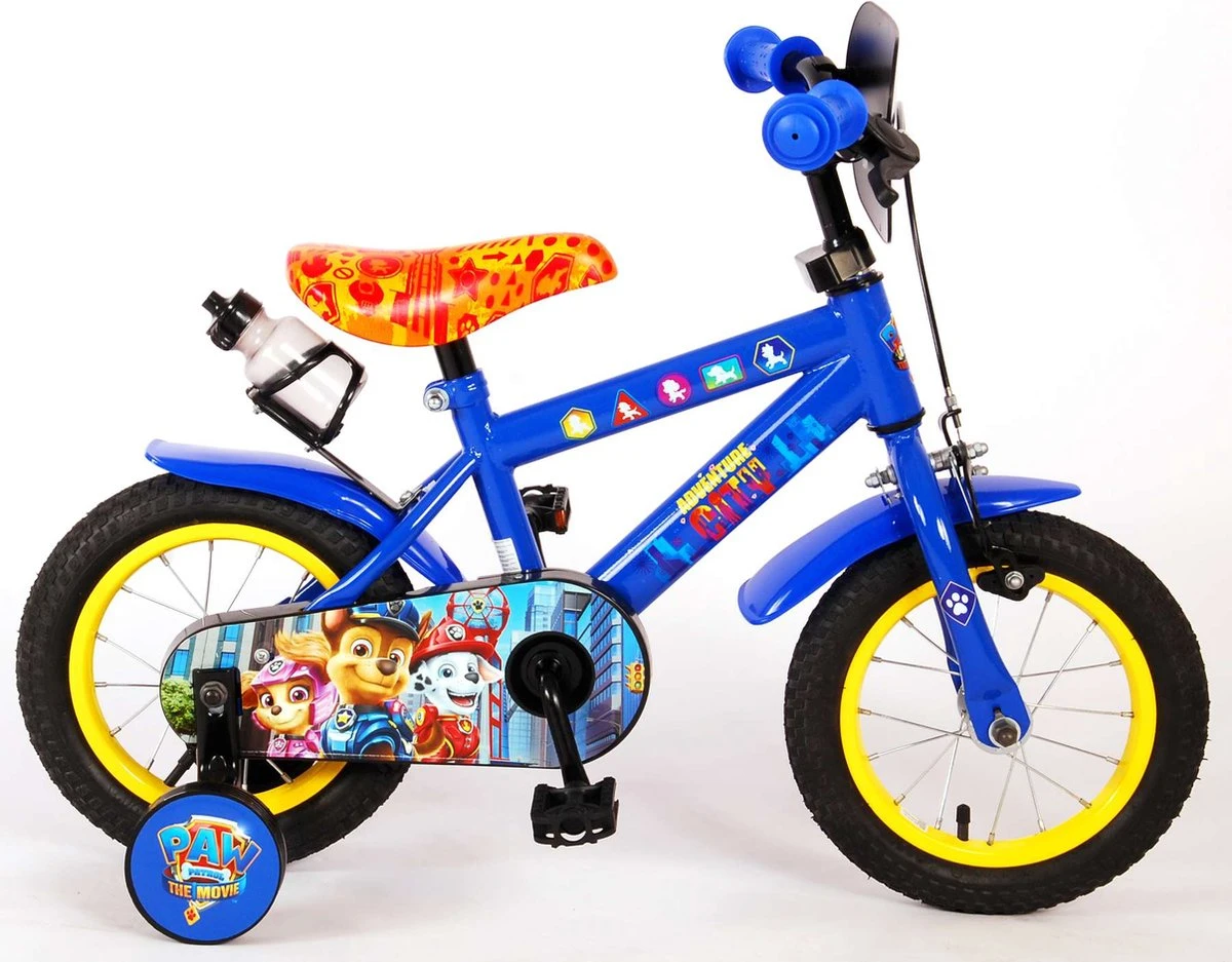 Volare PAW Patrol Kinderfiets - Jongens - 12 Inch - Blauw 15 Volare PAW Patrol Kinderfiets - Jongens - 12 Inch - Blauw - Afbeelding 13