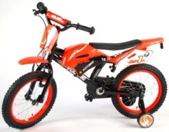 Volare Motorbike Kinderfiets - Jongens - 16 Inch - Oranje - 95% Afgemonteerd -Optimaal Fietsenreeksen Winkel 1200x938 1