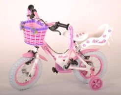 Volare Rose Kinderfiets - Meisjes - 12 Inch - Roze - 2 Handremmen -Optimaal Fietsenreeksen Winkel 1200x940 4