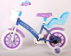 Volare Disney Frozen Kinderfiets - Meiden - 12 Inch - Blauw Paars - Doortrapsysteem -Optimaal Fietsenreeksen Winkel 1200x954