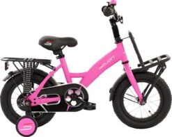 Sajan Kinderfiets - 12 Inch - Mat-Roze - Meisjesfiets -Optimaal Fietsenreeksen Winkel 1200x957