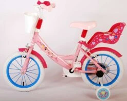Volare Disney Princess Kinderfiets - Meisjes - 14 Inch - Roze - Twee Handremmen -Optimaal Fietsenreeksen Winkel 1200x962 2