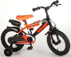 Volare Sportivo Kinderfiets - Jongens - 14 Inch - Neon Oranje/Zwart - 95% Afgemonteerd -Optimaal Fietsenreeksen Winkel 1200x964 2