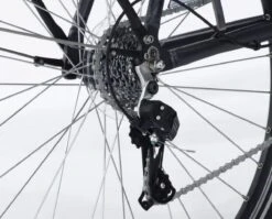 Amigo E-Vibe D1 - Elektrische Stadsfiets Voor Dames - Met 7 Versnellingen - Matgrijs -Optimaal Fietsenreeksen Winkel 1200x969 1