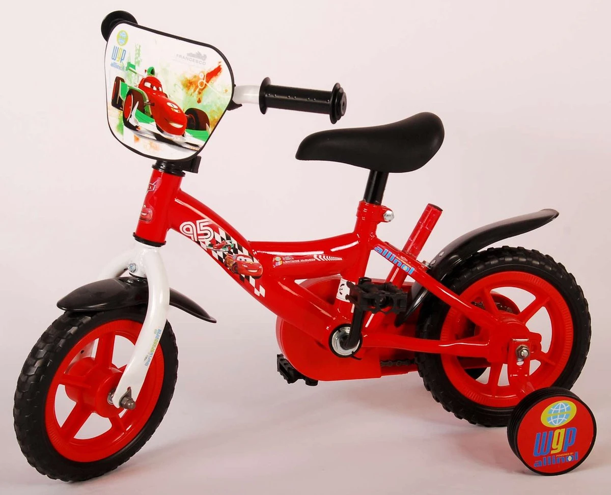 Disney Cars Kinderfiets - Jongens - 10 Inch - Rood - Doortrapper 10 Disney Cars Kinderfiets - Jongens - 10 Inch - Rood - Doortrapper - Afbeelding 8
