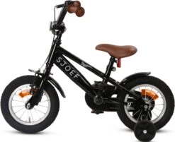 SJOEF Race Jongensfiets 12 Inch - Zwart -Optimaal Fietsenreeksen Winkel 1200x977 1
