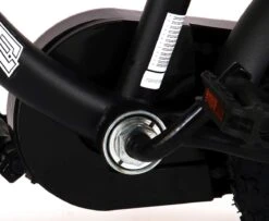 Volare Black Cruiser Kinderfiets - Jongens - 12 Inch - Zwart - 2 Handremmen -Optimaal Fietsenreeksen Winkel 1200x984