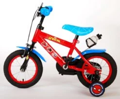 Volare Spider-Man Kinderfiets - Jongens - 12 Inch - Blauw/Rood -Optimaal Fietsenreeksen Winkel 1200x985 3