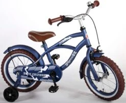 Volare Blue Cruiser Kinderfiets - Jongens - 14 Inch - Blauw - 95% Afgemonteerd -Optimaal Fietsenreeksen Winkel 1200x986 2