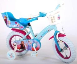 Volare Disney Frozen 2 Kinderfiets - Meisjes - 12 Inch - Blauw/Paars -Optimaal Fietsenreeksen Winkel 1200x999 2