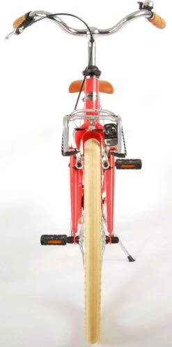 Volare Melody Kinderfiets - Meisjes - 24 Inch - Koraal Rood - Prime Collection -Optimaal Fietsenreeksen Winkel 596x1200