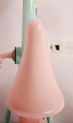 Volare Woezel & Pip Kinderfiets - Meisjes - 10 Inch - Mint Blauw/Roze - Doortrapper -Optimaal Fietsenreeksen Winkel 719x1200