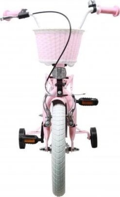 Amigo Lovely Meisjesfiets - Kinderfiets 14 Inch - Roze -Optimaal Fietsenreeksen Winkel 732x1200