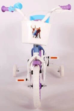 Volare Disney Frozen Kinderfiets - Meiden - 12 Inch - Blauw Paars - Doortrapsysteem -Optimaal Fietsenreeksen Winkel 804x1200