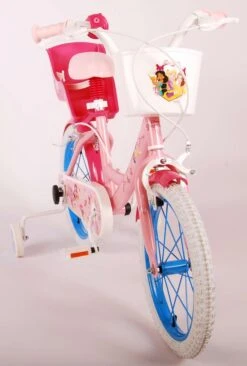 Volare Disney Princess Kinderfiets - Meisjes - 16 Inch - Roze Blauw - Twee Handremmen -Optimaal Fietsenreeksen Winkel 809x1200 2