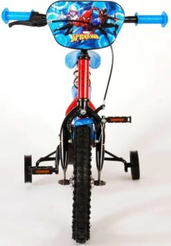 Volare Ultimate Spider-Man Kinderfiets - Jongens - 14 Inch - Rood/Blauw -Optimaal Fietsenreeksen Winkel 835x1200