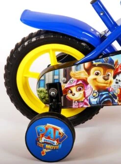 Nickelodeon Paw Patrol The Movie Kinderfiets - Jongens - 10 Inch - Blauw - Doortrapper -Optimaal Fietsenreeksen Winkel 887x1200
