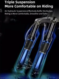 F-Wheel DYU A5 - Elektrische Vouwfiets - E Bike - 14 Inch - 7.5 Ah - 25km/u - Zwart -Optimaal Fietsenreeksen Winkel 896x1200