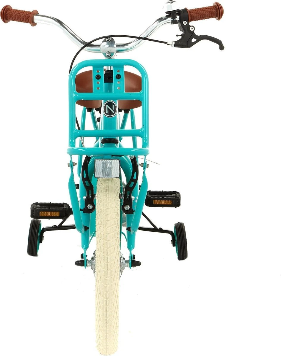 Nogan Puck - Kinderfiets - Meisjesfiets - 16 Inch - Turquoise 4 Nogan Puck - Kinderfiets - Meisjesfiets - 16 Inch - Turquoise - Afbeelding 2
