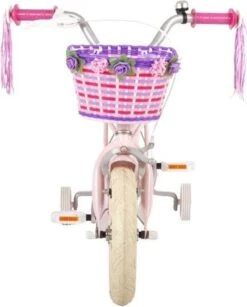Volare Ashley Kinderfiets - Meisjes - 12 Inch - Roze - 95% Afgemonteerd -Optimaal Fietsenreeksen Winkel 965x1200