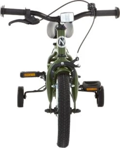 Nogan Harley - Kinderfiets - Jongensfiets - 12 Inch - Leger Groen -Optimaal Fietsenreeksen Winkel 972x1200 2