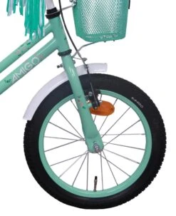 Amigo Magic Meisjesfiets - Kinderfiets 16 Inch - Turquoise -Optimaal Fietsenreeksen Winkel 977x1200 1
