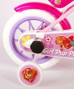 Volare Paw Patrol Kinderfiets - Meiden - 12 Inch - Roze - Doortrapper -Optimaal Fietsenreeksen Winkel 997x1200 1