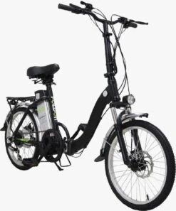 Retourdeal/Tweedekans: Symex Electrische Vouwfiets - Volta VB1 - Plooifiets - Volwassenen - Zwart - 20 Inch -Optimaal Fietsenreeksen Winkel 999x1200